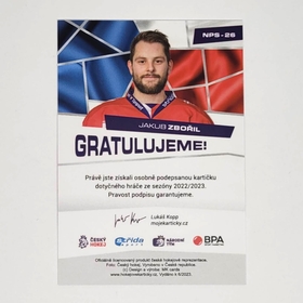 Jakub Zbořil 2022/23 MK National Pride Signatures PROMO