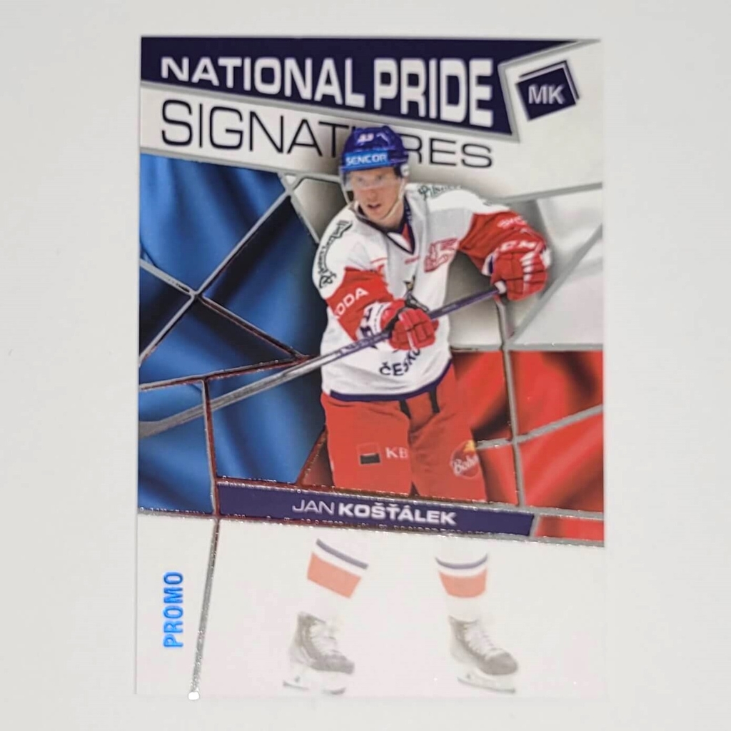 Jan Košťálek 2022/23 MK National Pride Signatures PROMO