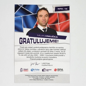 Milan Hnilička 2022/23 MK National Pride Signatures PROMO