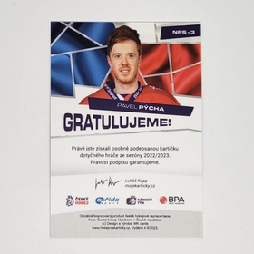 Pavel Pýcha 2022/23 MK National Pride Signatures PROMO