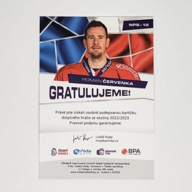 Roman Červenka 2022/23 MK National Pride Signatures PROMO
