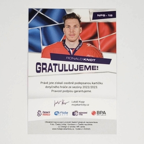 Ronald Knot 2022/23 MK National Pride Signatures PROMO