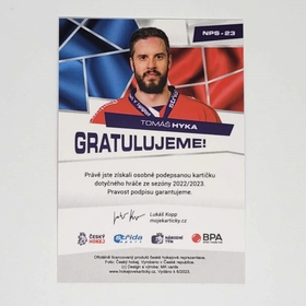 Tomáš Hyka 2022/23 MK National Pride Signatures PROMO