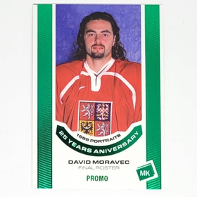 David Moravec 2022/23 MK 1998 Portraits - 25 years aniversary GREEN Final roaster