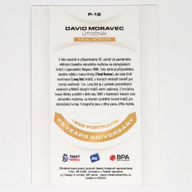 David Moravec 2022/23 MK 1998 Portraits - 25 years aniversary GREEN Final roaster