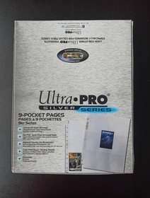 Fólie na karty, stránky Ultra Pro Silver 3 dírky - 10ks