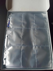 Fólie na karty, stránky Ultra Pro Silver 3 dírky - 10ks