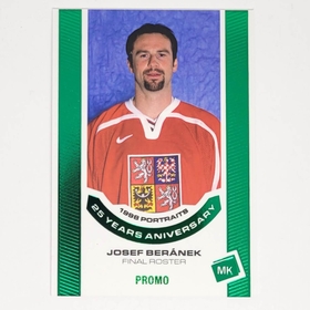 Josef Beránek 2022/23 MK 25 years aniversary GREEN promo
