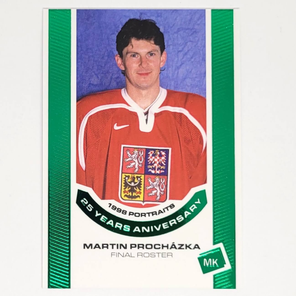 Martin Procházka 2022/23 MK 25 years aniversary GREEN promo