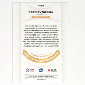 Petr Svoboda 2022/23 MK 25 years aniversary GREEN promo