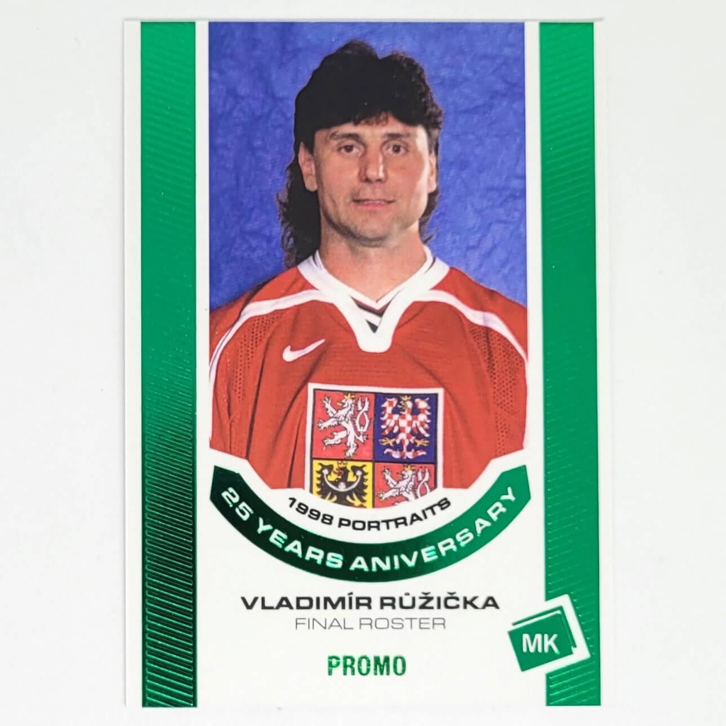 Vladimír Růžička 2022/23 MK 25 years aniversary GREEN promo