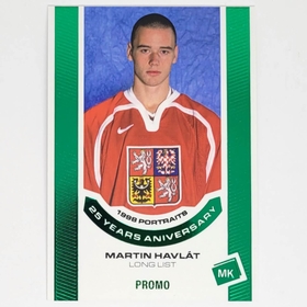Martin Havlát 2022/23 MK 25 years aniversary GREEN promo