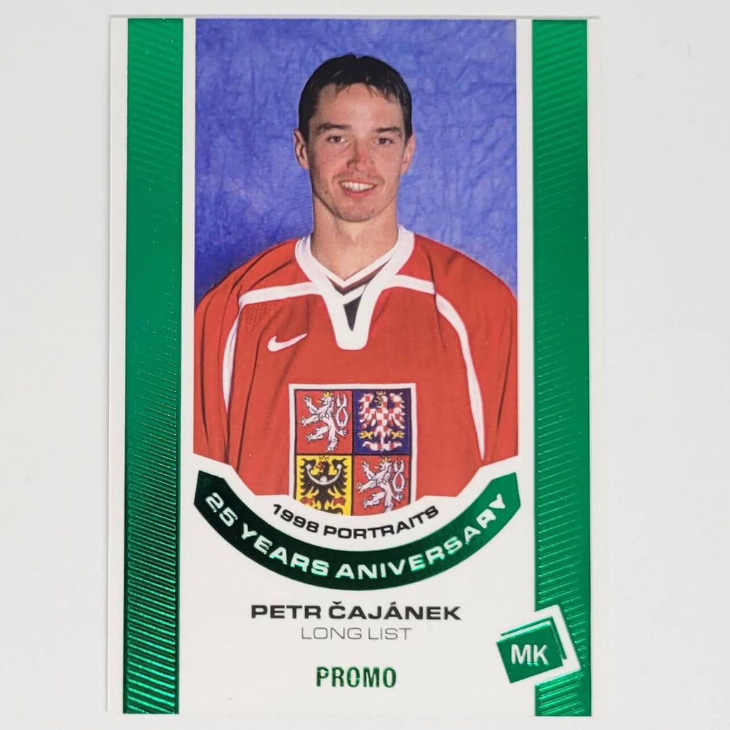 Petr Čajánek 2022/23 MK 25 years aniversary GREEN promo