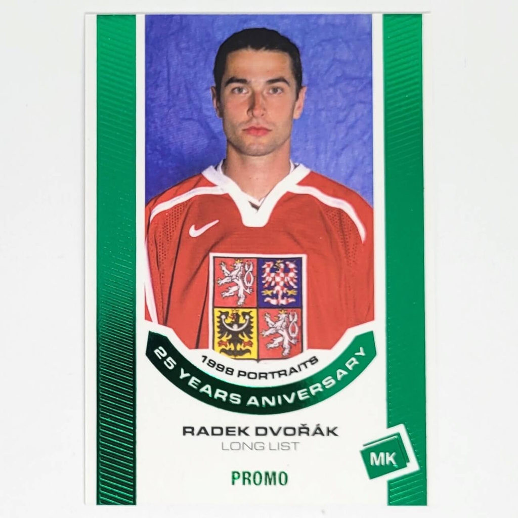 Radek Dvořák 2022/23 MK 25 years aniversary GREEN promo