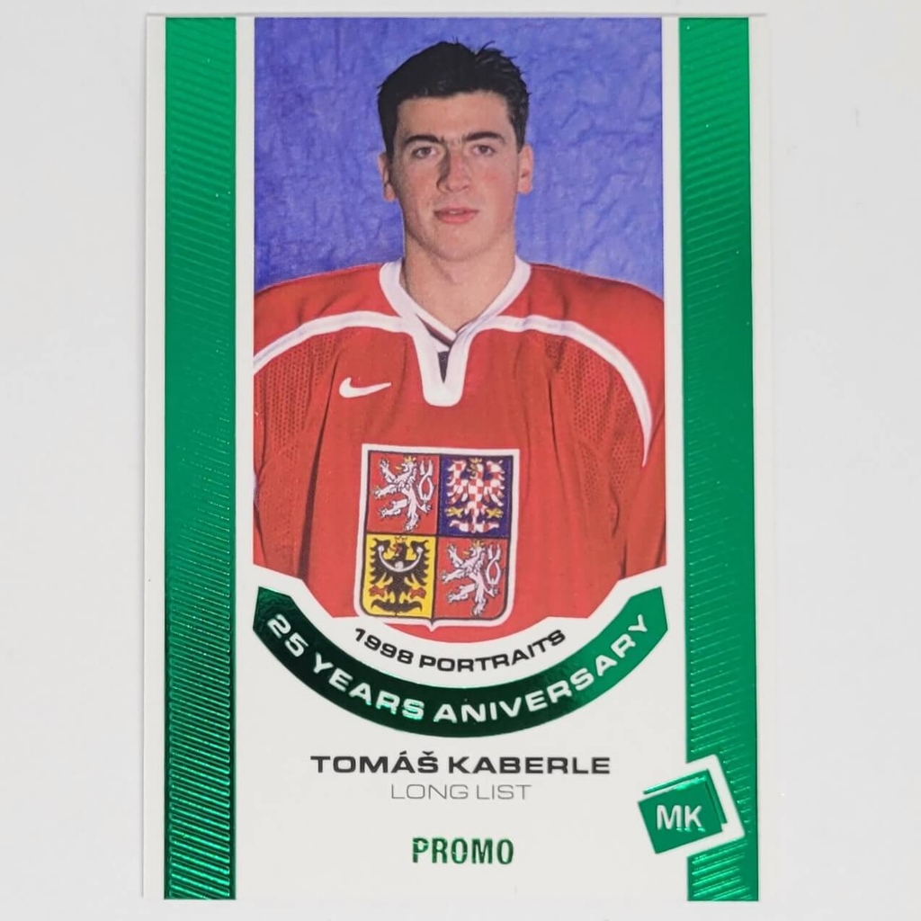 Tomáš Kaberle 2022/23 MK 25 years aniversary GREEN promo