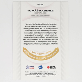 Tomáš Kaberle 2022/23 MK 25 years aniversary GREEN promo