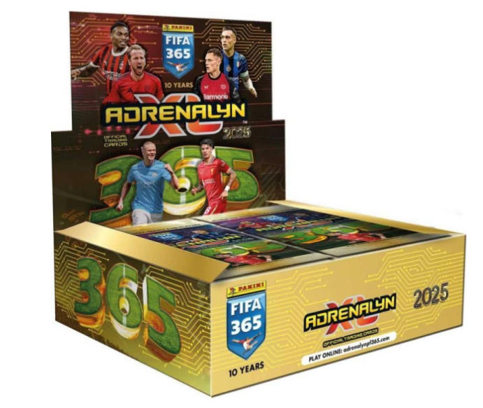 2025 Panini FIFA 365 ADRENALYN XL box