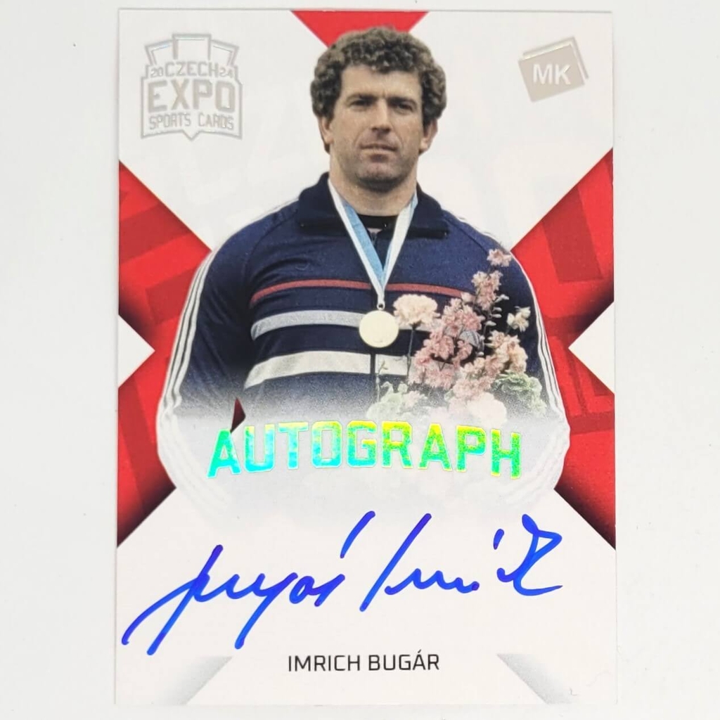 Imrich Bugár 2024 MK EXPO Pardubice Autograph Silver Rainbow + certifikát AW