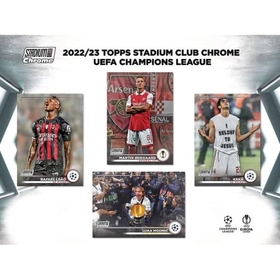  2022/23 Topps Stadium Club Chrome UEFA Club Competitions Soccer Giant Box