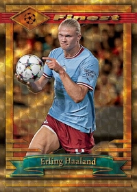 2022-23-Topps-Finest-Flashbacks-UEFA-Cards-Base-SuperFractor-Erling-Haaland