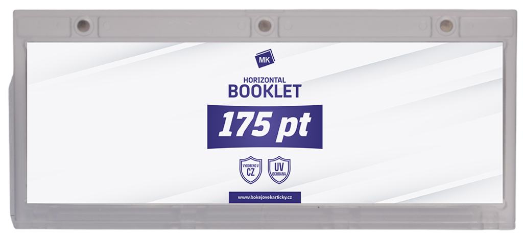 holder-booklet horizontal