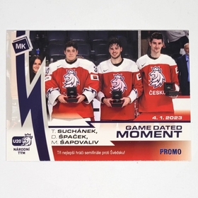 Tomáš Suchánek, David Špaček, Matyáš Šapovaliv 2022/23 MK PROMO