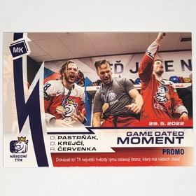 David Pastrňák, David Krejčí, Roman Červenka 2022/23 MK PROMO