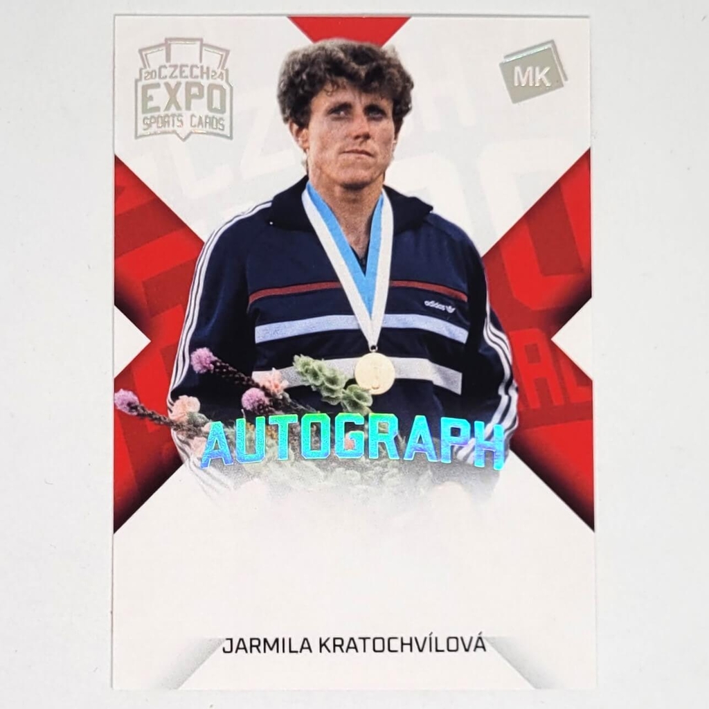 Jarmila Kratochvílová líc