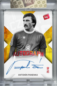 Antonín Panenka 2025 MK EXPO Autograph RED xx/40 