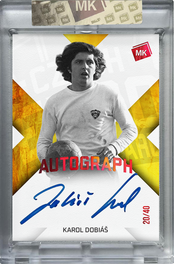  Karol Dobiáš 2025 MK EXPO Pardubice Autograph RED xx/40