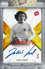  Karol Dobiáš 2025 MK EXPO Pardubice Autograph RED xx/40