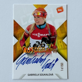 Gabriela Soukalová 2025 MK EXPO Pardubice Autograph