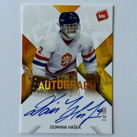  Dominik Hašek 2025 MK EXPO Autograph ČSSR 1984 1of150 