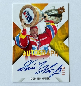  Dominik Hašek 2025 MK EXPO Autograph Pardubice 1of150