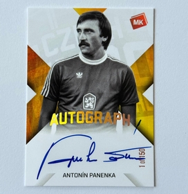 Antonín Panenka 2025 MK EXPO Pardubice Autograph 1of150