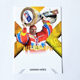 Dominik Hašek 2025 MK EXPO - Pardubice - podpisová kartička
