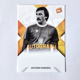 Antonín Panenka 2025 MK EXPO Pardubice - podpisová kartička