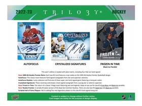 2022/23 UD Trilogy Hobby balíček 
