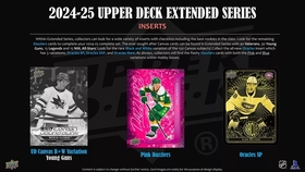  2024/25 UD Extended Series Hobby balíček 
