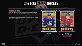  2024/25 UD O-Pee-Chee Platinum Blaster box