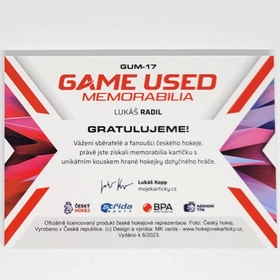 Lukáš Radil 2022/23 MK Národní tým GUM Stick
