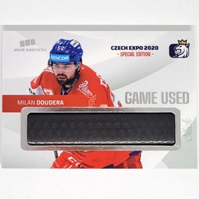 Milan Doudera 2020 MK CZECH EXPO Game used stick - PROMO