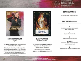  2021 UD Skybox Metal Universe Champions Hobby balíček 