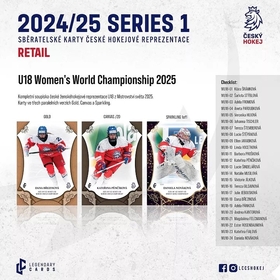  2024/25 LC Český hokej Series 1 Retail box