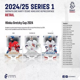  2024/25 LC Český hokej Series 1 Retail box