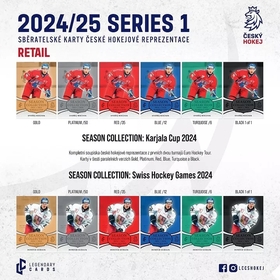  2024/25 LC Český hokej Series 1 Retail box