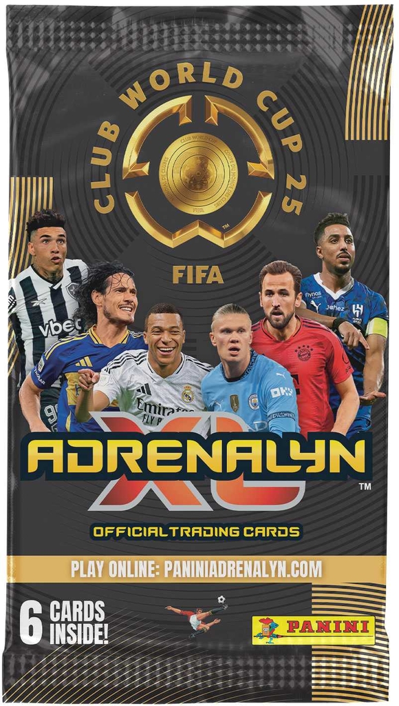  Panini FIFA Club World Cup 2025 Adrenalyn XL booster balíček