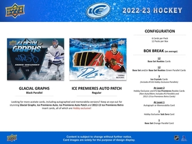  2022/23 UD Ice Hockey Hobby box