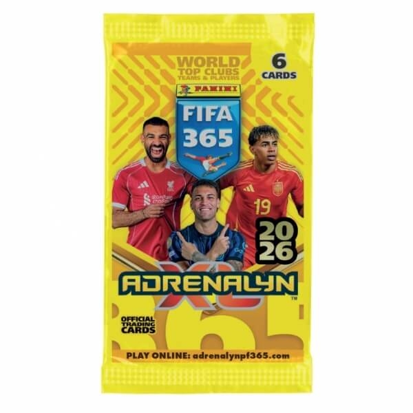  2025/26 Panini FIFA 365 Adrenalyn balíček 