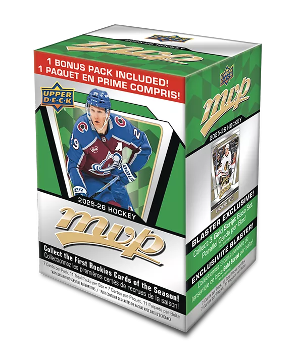 2025/26 UD MVP Hockey Blaster box